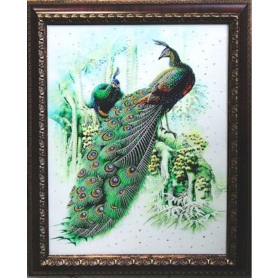 Картина Павлины с кристалла...