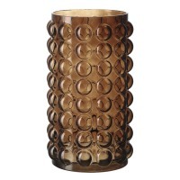 Ваза molecule, 28 см, сепия (79407)