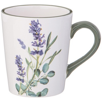 Кружка agness лаванда 13*9,...