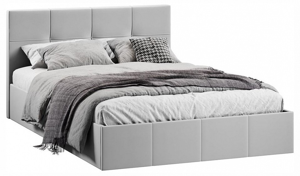 Фото Кровать полутораспальная Лора с ПМ TRI_260627 - интернет-магазин МегаТерем в Москве