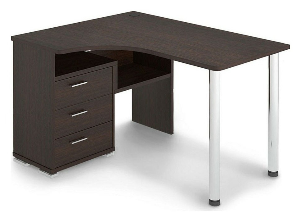 Фото Стол письменный Домино СР-132С-130 MER_SR-132S_V-LEV - интернет-магазин МегаТерем в Москве