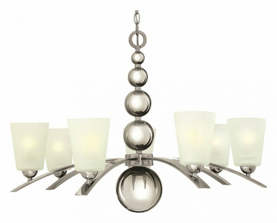 Фото Подвесная люстра Hinkley Zelda HK-ZELDA7-PN NC_HK_ZELDA7_PN - интернет-магазин МегаТерем в Москве