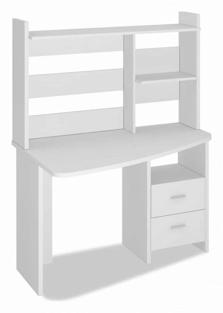 Фото Стол компьютерный Домино Лайт СКЛ-Крл 120+НКЛ-120 MER_SKL-Krl120_NKL-120_BE_LEV - интернет-магазин МегаТерем в Москве