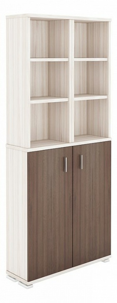 Фото Стеллаж комбинированный Домино Лайт ПУ-30-4 MER_PU-30-4_KSH - интернет-магазин МегаТерем в Москве