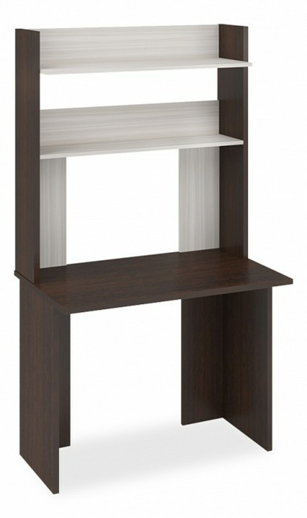 Фото Стол компьютерный Домино Lite СКЛ-Прям100(без тумбы)+НКЛХ-100 MER_SKL-Pryam100bez-tumby-NKLH-100-VK - интернет-магазин МегаТерем в Москве