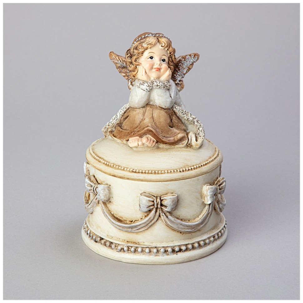 Фото Шкатулка коллекция amore 9*9*12,4см Lefard (390-1352) - интернет-магазин МегаТерем в Москве