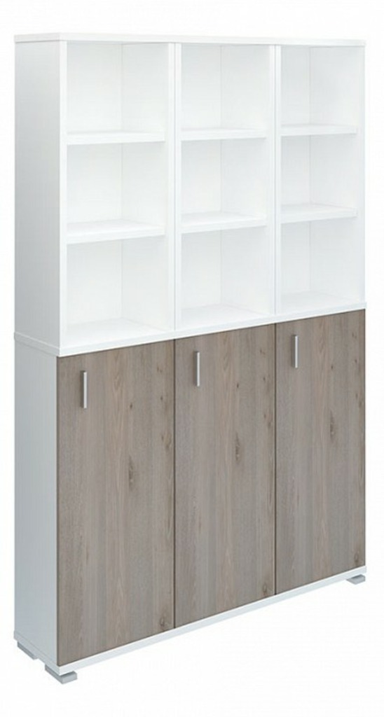 Фото Стеллаж комбинированный Домино нельсон ПУ-40-6 MER_PU-40-6_BEN - интернет-магазин МегаТерем в Москве