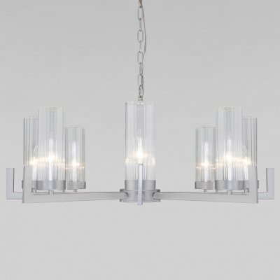 Подвесная люстра Eurosvet Arganie 60133/8 серебро EV_a057760