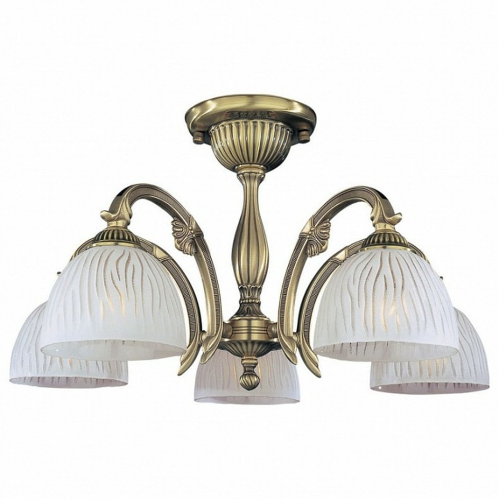 Фото Люстра на штанге Reccagni Angelo 5670 PL 5670/5 RA_PL_5670_5 - интернет-магазин МегаТерем в Москве