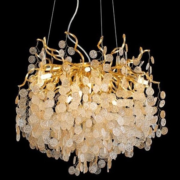 Фото Подвесная люстра Aployt Aurora APL.845.03.10 AP_APL.845.03.10 - интернет-магазин МегаТерем в Москве