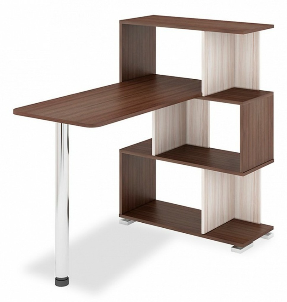 Фото Стол компьютерный Домино СЛ-5-3СТ MER_SL-5-3ST_SHKSH - интернет-магазин МегаТерем в Москве