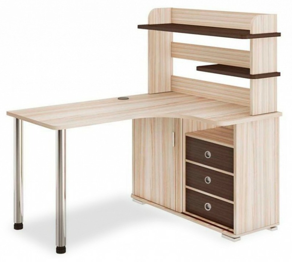 Фото Стол компьютерный СР-145М MER_SR-145M_KSHK-PRAV - интернет-магазин МегаТерем в Москве