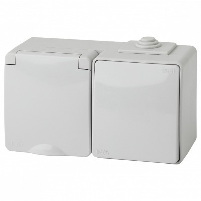 Блок с розеткой и выключате...