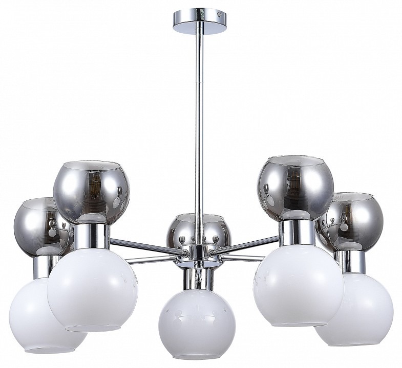 Фото Люстра на штанге EVOLUCE Thonet SLE1138-102-10 EVO_SLE1138-102-10 - интернет-магазин МегаТерем в Москве