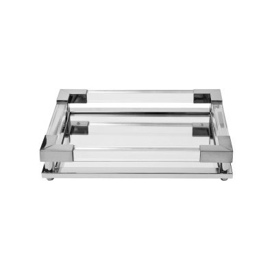 Поднос декоративный зеркаль...