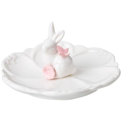 Подставка декоративная для мелочей "зайчик" 15х15х7,5 см Lefard (146-2011)
