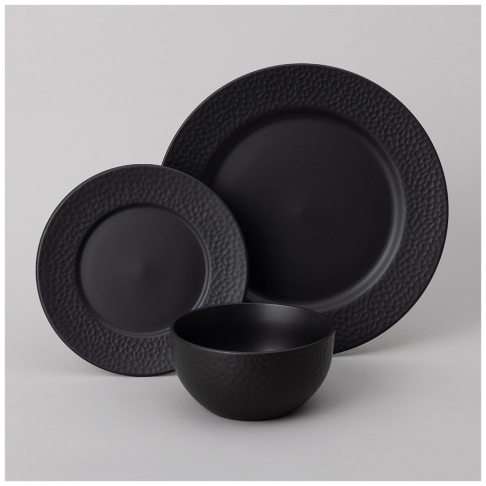 Фото Набор посуды обеденный на 4 пер. 12 пр. 720 мл 27,5х27,5х2, 19,2х19,2х0,9, 14,2х14,2х7см Lefard (191-285) - интернет-магазин МегаТерем в Москве