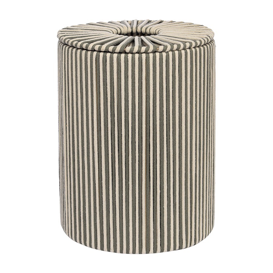 Фото Корзина плетеная dholak grey из коллекции ethnic, размер s (77215) - интернет-магазин МегаТерем в Москве