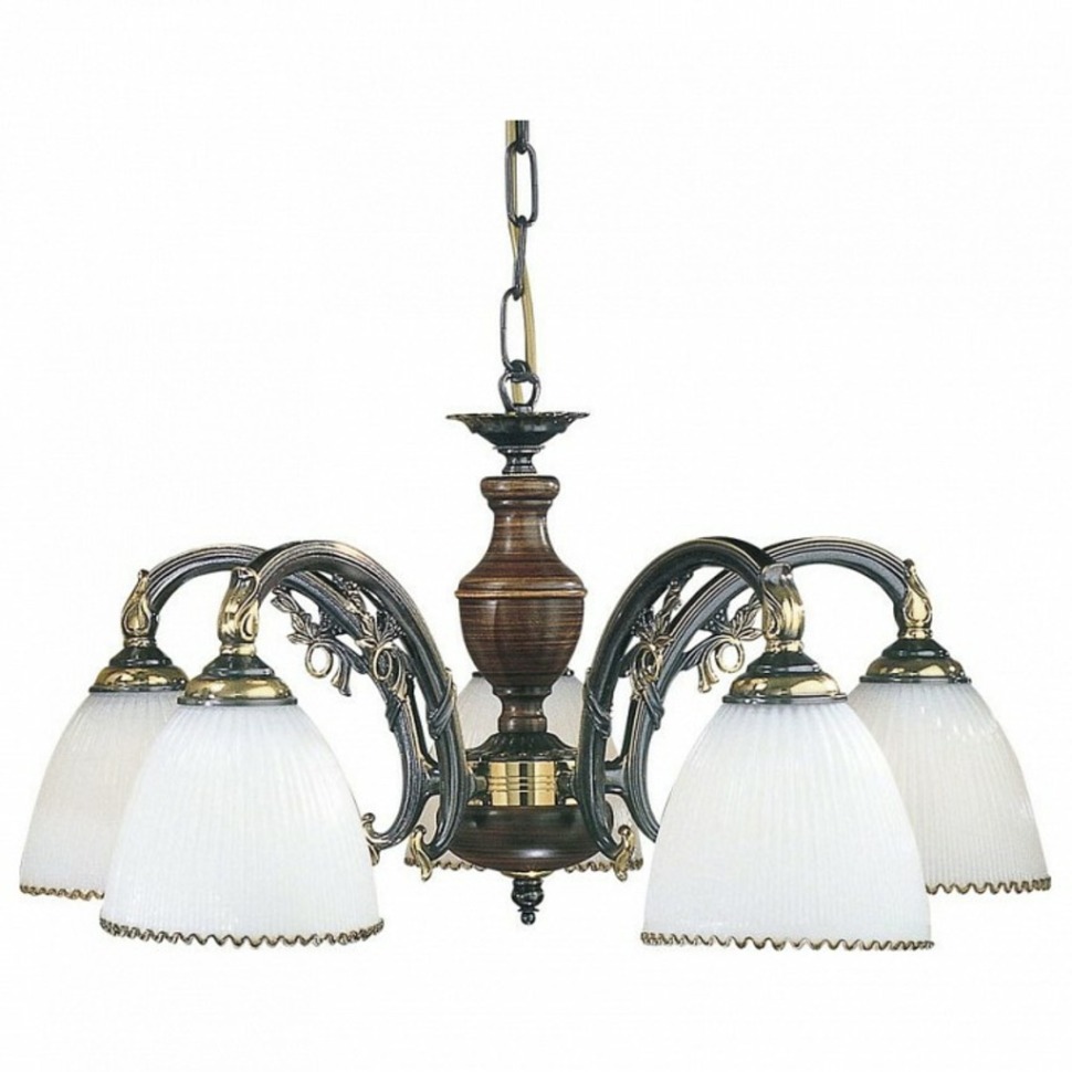 Фото Подвесная люстра Reccagni Angelo 3800 L 3800/5 RA_L_3800_5 - интернет-магазин МегаТерем в Москве