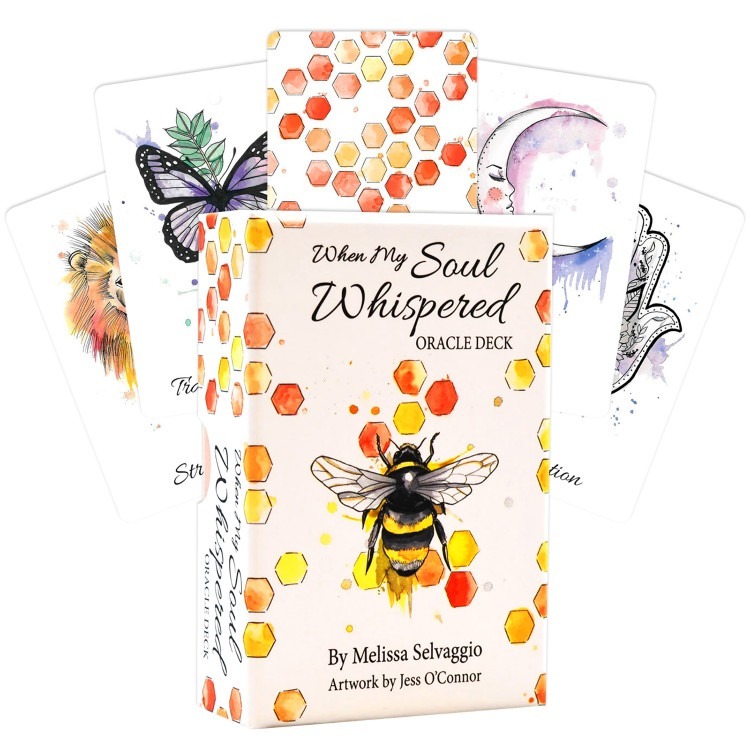 Фото Карты Таро When My Soul Whispered Oracle Deck US Games / Когда Моя Душа Прошептала (64312) - интернет-магазин МегаТерем в Москве