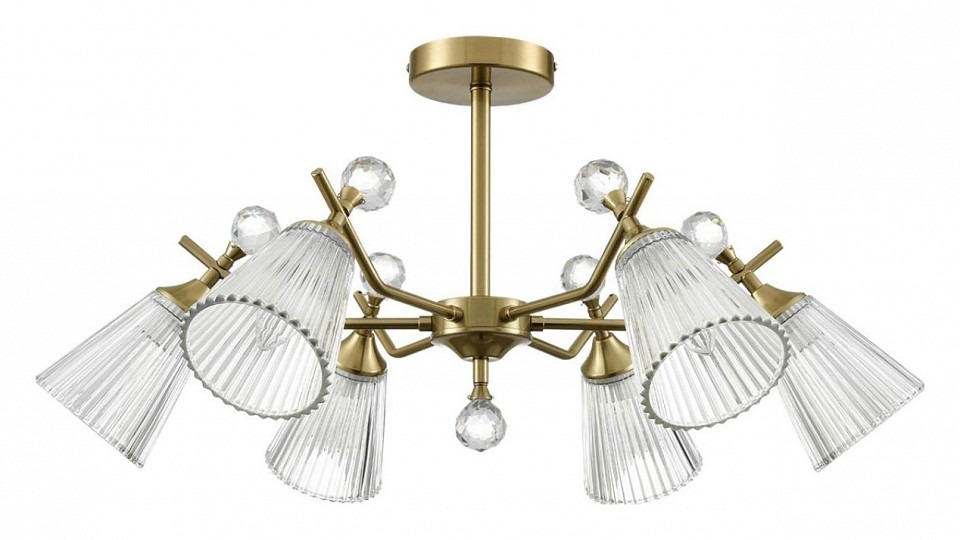 Фото Люстра на штанге Lumion Aurica 8046/6C LMN_8046_6C - интернет-магазин МегаТерем в Москве