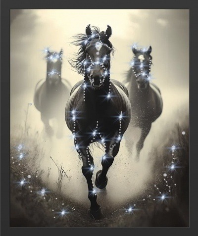 Картина Тайна млечного рысца с кристаллами Swarovski (2432) Фото Картина Тайна млечного рысца с кристаллами Swarovski (2432) - интернет-магазин МегаТерем в Москве