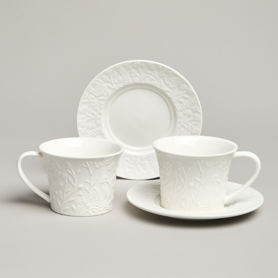 Фото Чайный набор lefard meadow на 2 пер. 4 пр. 250 мл (587-220)  - интернет-магазин МегаТерем в Москве