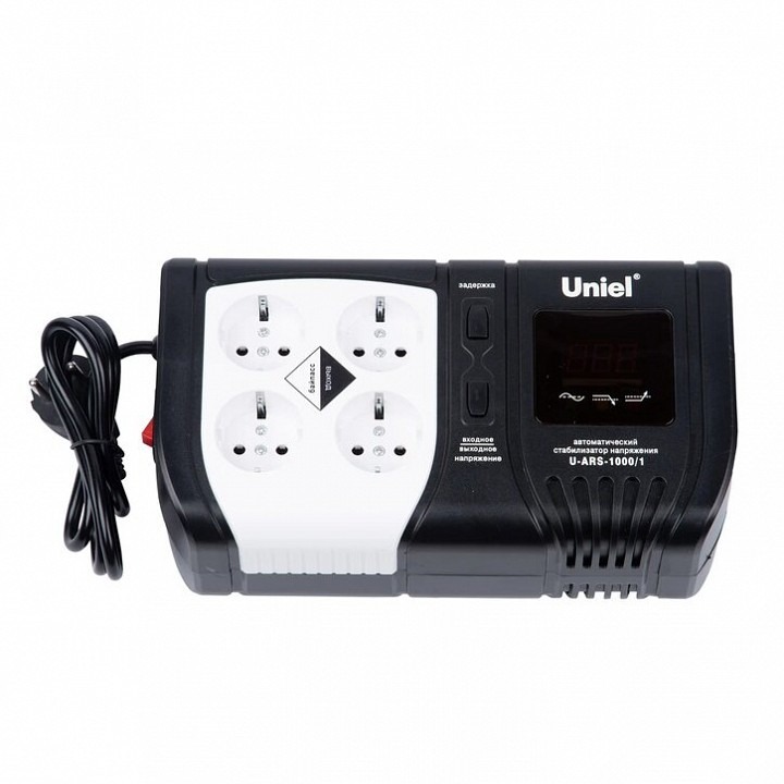 Фото Стабилизатор напряжения Uniel  09622 UL_09622 - интернет-магазин МегаТерем в Москве