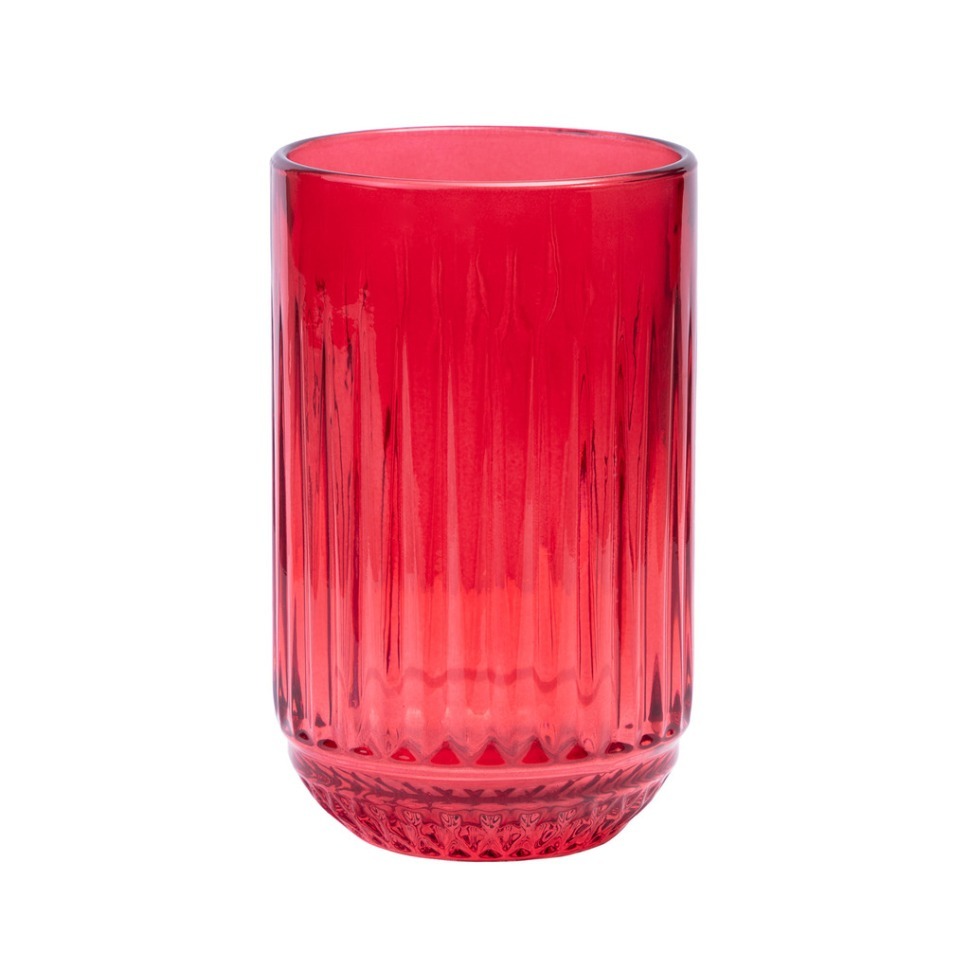 Фото Стакан lines red 430мл мал.уп.=6шт Lefard (781-335) - интернет-магазин МегаТерем в Москве