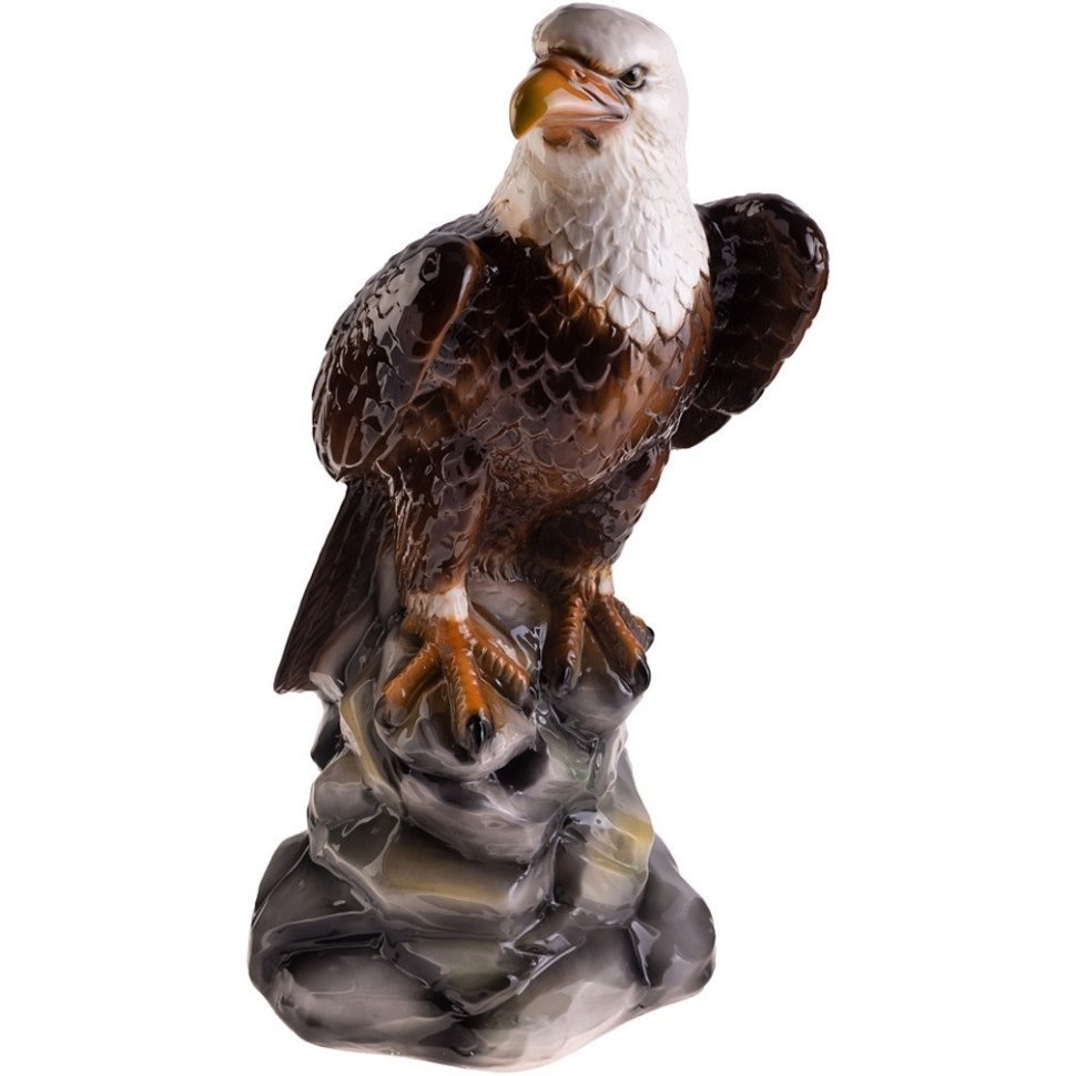 Фото Декоративное изделие орел 27*26 см. высота=56 см. Ceramiche Boxer (293-090) - интернет-магазин МегаТерем в Москве