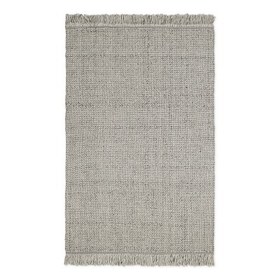 Ковер из переработанного пластика светло-серого цвета из коллекции ethnic, 120х180 см (77520)