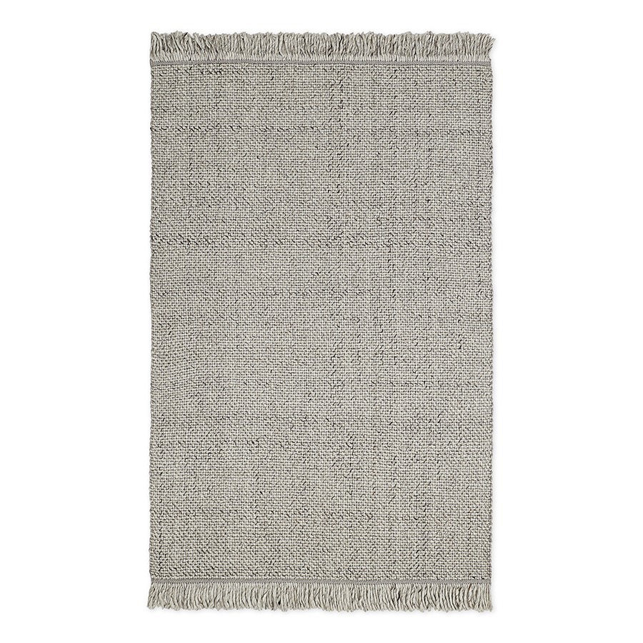 Фото Ковер из переработанного пластика светло-серого цвета из коллекции ethnic, 120х180 см (77520) - интернет-магазин МегаТерем в Москве