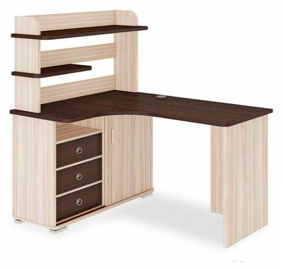 Фото Стол компьютерный Домино СР-145 MER_SR-145-KVV-LEV-NOVYJ - интернет-магазин МегаТерем в Москве