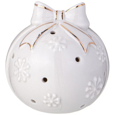 Фигурка "шар" с led-подсветкой 9,2*8,9*9,4* см Lefard (146-2128)