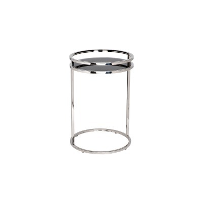 Стол журнальный черное стек...