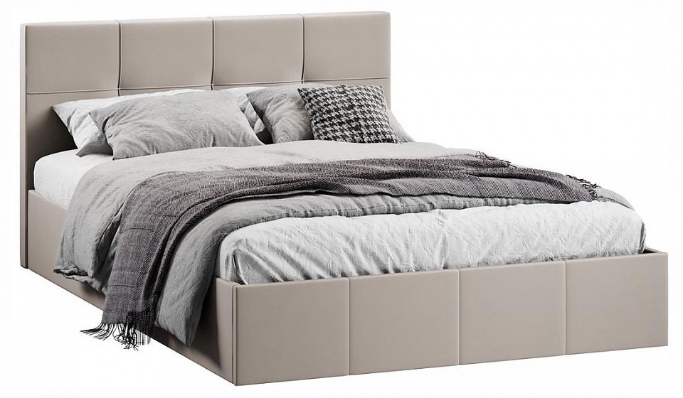 Фото Кровать полутораспальная Лора с ПМ TRI_260628 - интернет-магазин МегаТерем в Москве