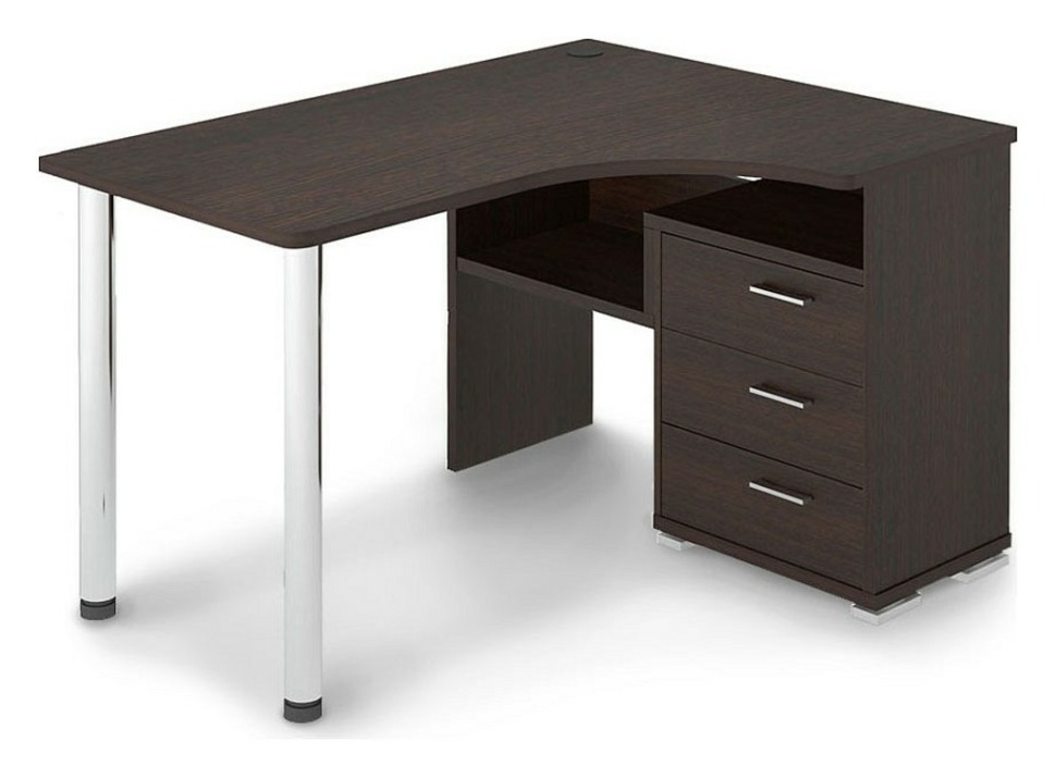 Фото Стол письменный Домино СР-132С-130 MER_SR-132S_V-PRAV - интернет-магазин МегаТерем в Москве