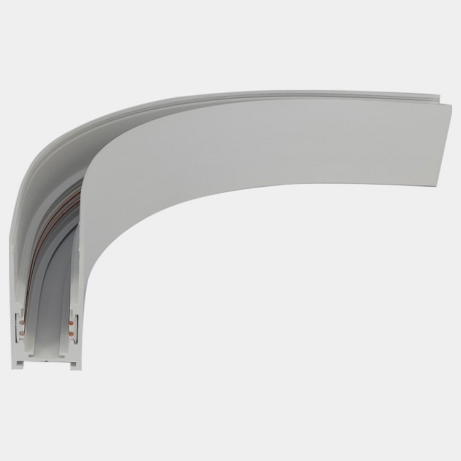 Фото Соединитель угловой L-образный для треков накладных Lumker SY-LINK 00-00026041 LMK_SY-LINK-CNS1-R200WH - интернет-магазин МегаТерем в Москве