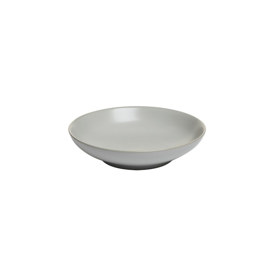 Фото Тарелка L9487-WG2U, 19,5 см, каменная керамика, light grey, ROOMERS TABLEWARE - интернет-магазин МегаТерем в Москве