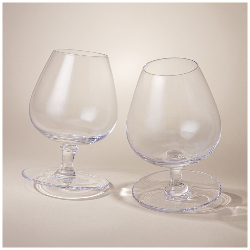 Фото Набор бокалов для коньяка из 2 шт crazy balance 600 мл Lefard (693-016) - интернет-магазин МегаТерем в Москве