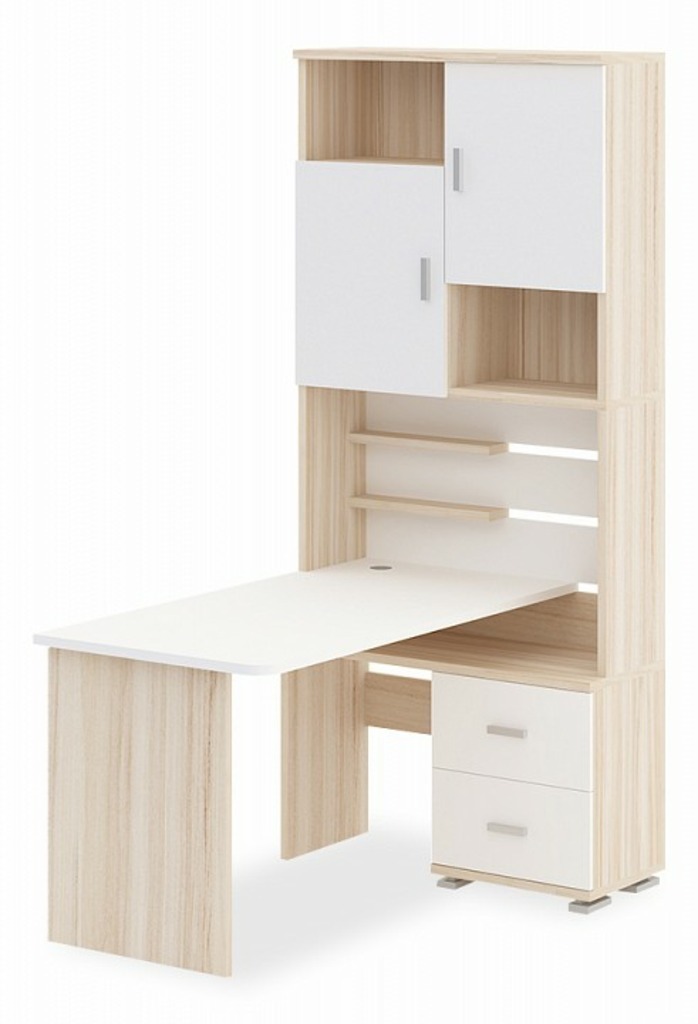 Фото Стол компьютерный Домино СР-720/140 MER_SR-720-140-KBEBE-PRAV - интернет-магазин МегаТерем в Москве