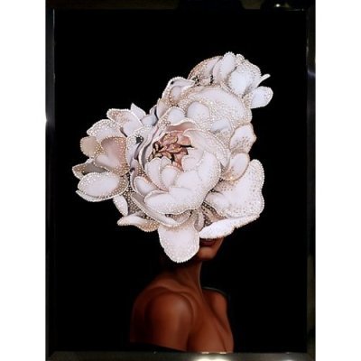 Картина Девушка с пионом с ...