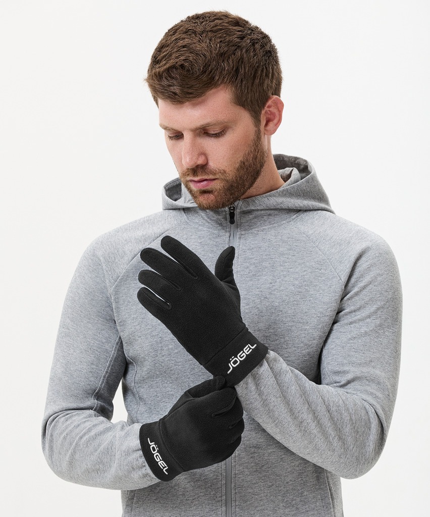 Фото Перчатки JOGEL CAMP Fleece Gloves, черный (2115828) - интернет-магазин МегаТерем в Москве