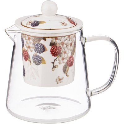 Чайник стеклянный с ситом  ...