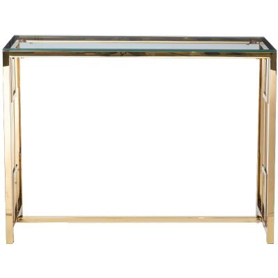 Консоль прозр.стекло/золото...