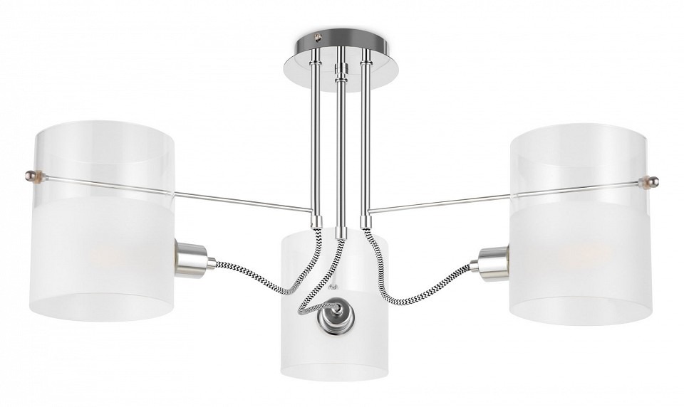 Фото Люстра на штанге Freya Ampera FR2023PL-03CH MY_FR2023PL-03CH - интернет-магазин МегаТерем в Москве