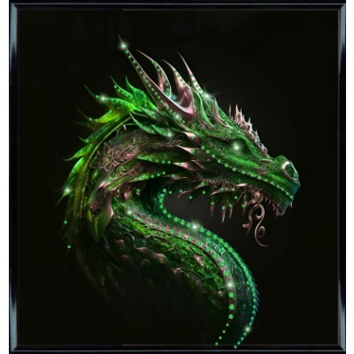 Картина Денежный дракон с к...