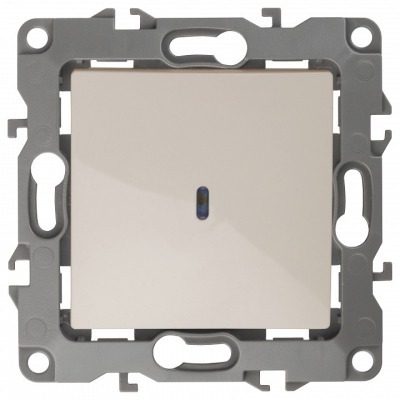 Выключатель одноклавишный с...