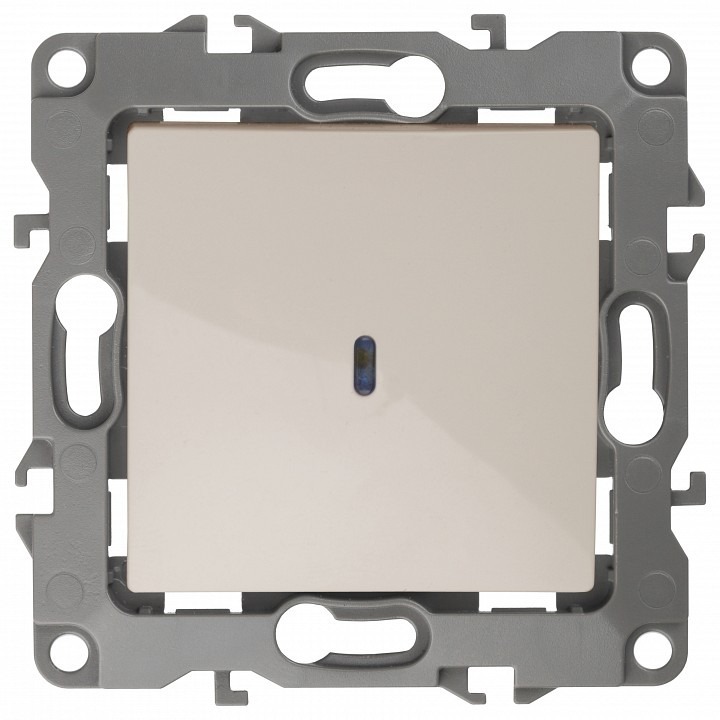 Фото Выключатель одноклавишный с подсветкой без рамки Эра Эра 12 12-1102-02 ER_B0014634 - интернет-магазин МегаТерем в Москве