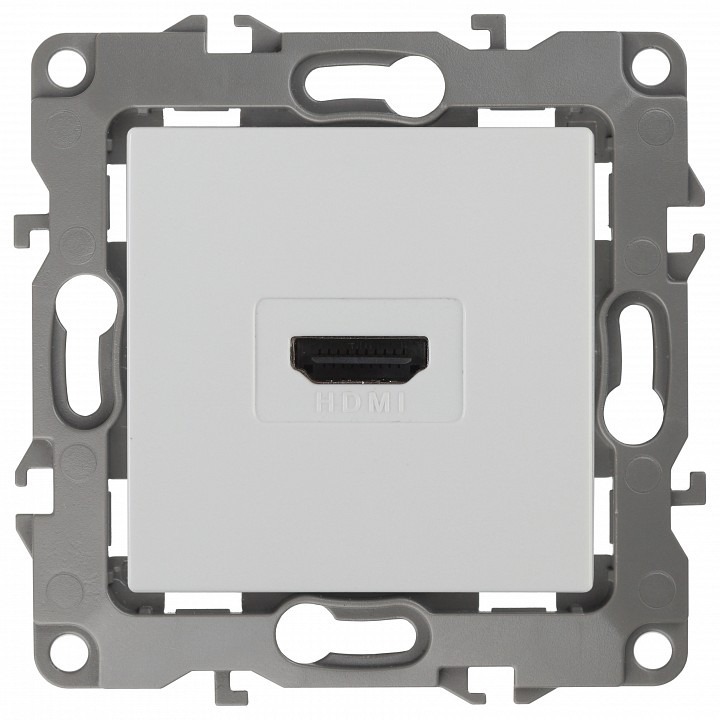 Фото Розетка HDMI без рамки Эра Эра 12 12-3114-01 ER_B0027481 - интернет-магазин МегаТерем в Москве